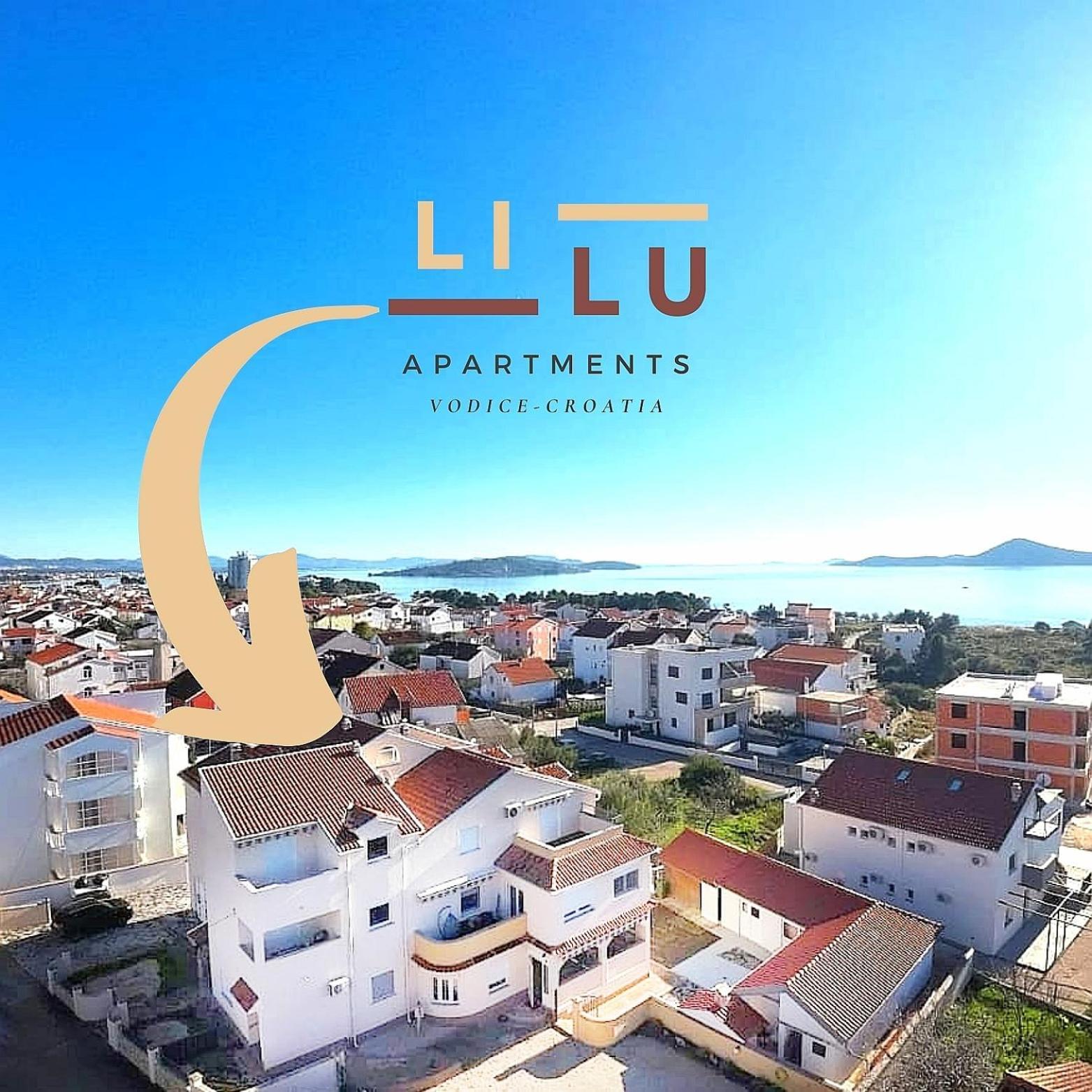 Lilu Apartments Водице Екстериор снимка